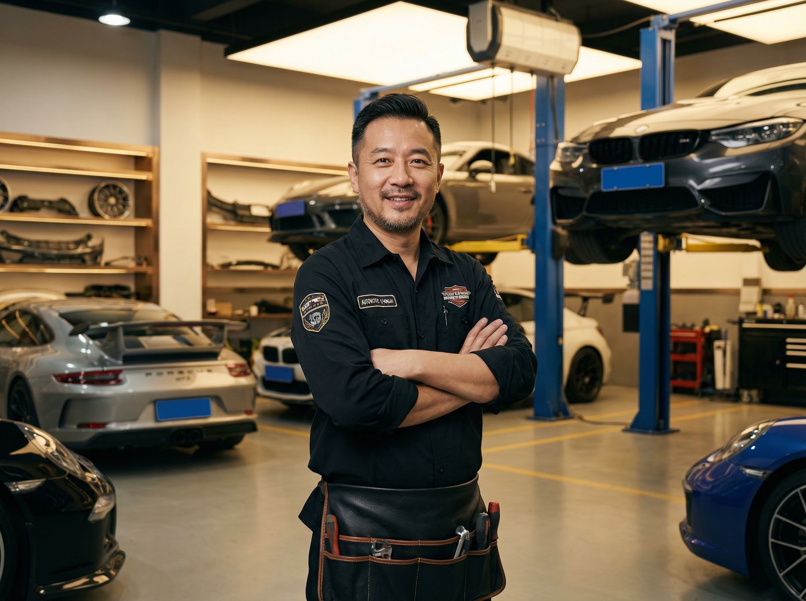 成人快手视频修车改装专家张伟强